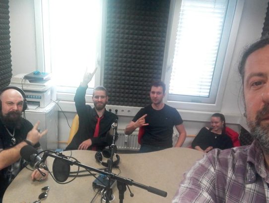 rec_(16_05_2018)_Oddaja Balkan express - gosti band Captain Morgan's Revnge - album prvenec -Queen 0f the night-